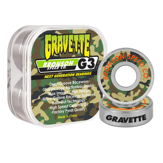 David Gravette Pro Bearing G3 Bronson Speed co