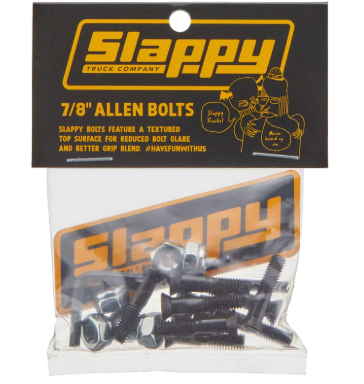 Slappy 7/8" Allen Bolts 10 Pack - 7/8" / Black